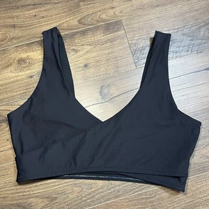 Fabletics Damen Low Impact Crossover Sport BH schwarz Stretch ungepolstert Gr. Small - Bild 1 von 11