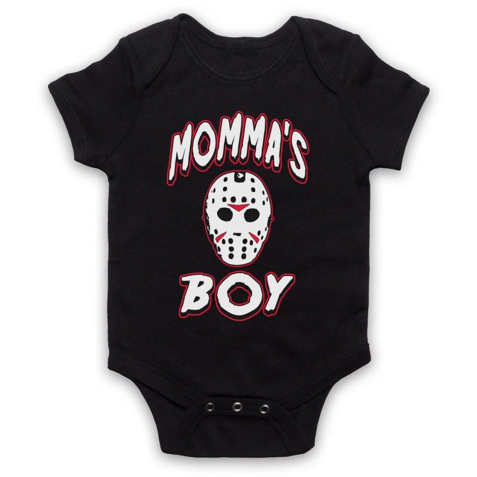 THE GUNS OF BRIXTON FRIDAY THE 13th JASON VOORHEES UNOFFICIAL HORROR MOMMA BABY GROW BABYGROW GIFT