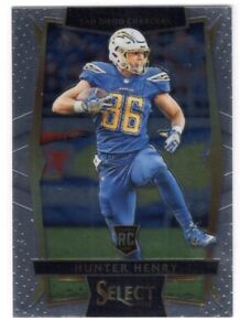 2016 Panini Select Football Rookie Card #4 Hunter Henry RC Chargers