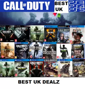 Call Of Duty Serie - PLAYSTATION PS2, PS3, PS4 Paket Up - Bild 1 von 22