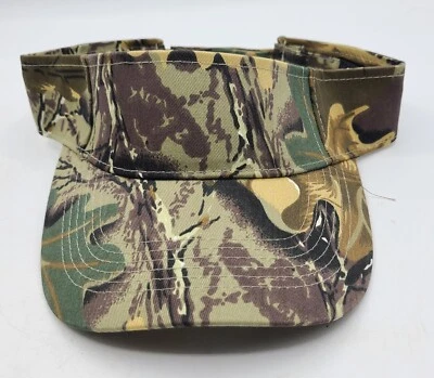 Охотничий камуфляжный солнцезащитный козырек кепка Otto Collection регулируемый один размер подходит большинству - Изображение 1 из 4