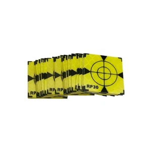 100pz Foglio Riflettore Verde Fluorescente 30x30mm Nastro Riflettente Bersaglio - Foto 1 di 5