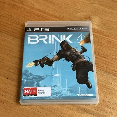 Brink PS3 PlayStation 3 Game PAL With Manual - Free Shipping  - Image 1 of 4