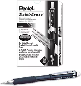 Twist-Erase III Mechanical Pencil, (0.9Mm), Black Barrel - Picture 1 of 6