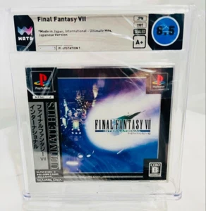 WATA 8.5 A+ PS Final Fantasy VII International Playstation FF7 unopened Japan - Picture 1 of 12