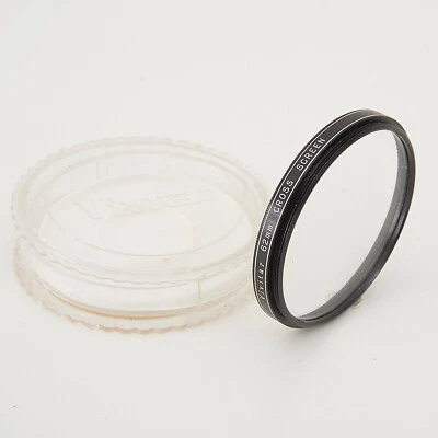 VINTAGE VIVITAR 62mm CROSS-SCREEN GLASS FILTER #AC426 - Image 1 of 2