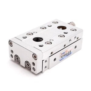 Protec PST06NS-20-M Pneumatic Slide Table, Bore: 6mm, Stroke: 20mm, M3x0.5 - Picture 1 of 5