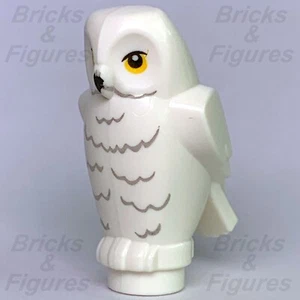 LEGO Harry Potter Hedwig White Owl Animal Minifigure Part Black Beak 92084pb03 - Picture 1 of 3