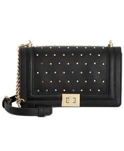 INC International Concepts Baby Ajae Gemstone Crossbody, Black - Picture 1 of 1