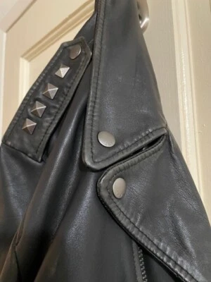 john varvatos misfits medium leather jacket  - Image 1 of 4