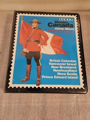 Colección de estampillas Scott Master Canadá 1851-1995 más de 1200 estampillas en su mayoría muy finas Foto 1 de 4