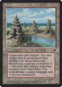 MTG - Magic the Gathering Card - Sand Silos - Land - Fallen Empires - Picture 1 of 1