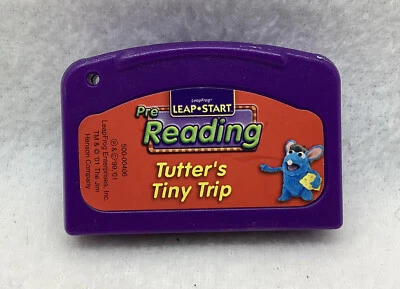 Cartucho de juego Leap Frog LeapPad Tutter's Tiny Trip PRE lectura arranque de salto Foto 1 de 3