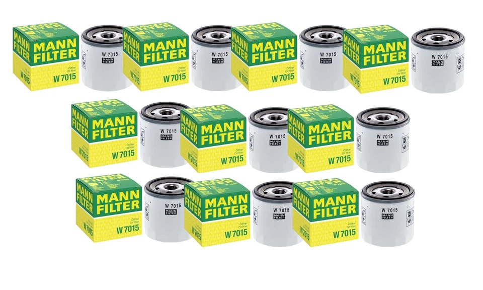 Juego de 10 filtros de aceite de motor Mann para Ford Jaguar Land Rover Lincoln Mercury Foto 1 de 1