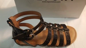 SANDALIAS DE GLADIADOR NEGRO REPORT BIG GIRL REPORT *CELIS GP* TALLA 13 M - Imagen 1 de 5