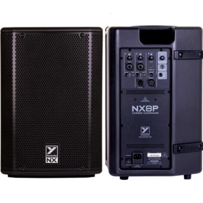 YORKVILLE NX8P 2000w Total Active Bluetooth 8" PA Speaker System Pair - Image 1 of 4