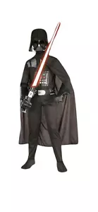Star Wars Darth Vader Child Halloween Kids Costume Mask Medium 8-10 Rubies Clean - Picture 1 of 5