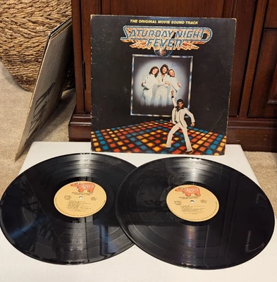 Saturday Night Fever Original Movie Soundtrack Vinyl LP 1977 RS-2-4001 - Image 1 of 4