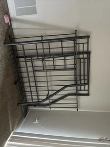 Premium Twin Over Bunk Bed Unisex For Boys/Girls - Black, Metal Finish - Picture 1 of 3
