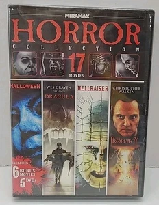Miramax Horror Collection 17 Movies 6 Bonus Movies 5 DVD'S Factory Sealed New... - Bild 1 von 6
