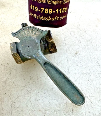 UNKNOWN 3/4" GAS THROTTLE VALVE for putting Natural Gas in OIL FIELD ENGINE - Image 1 of 4