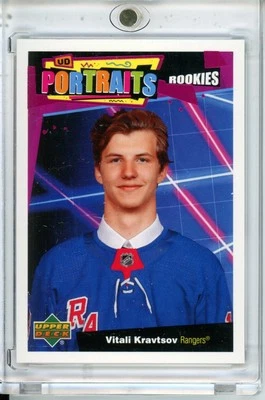 2020-21 Upper Deck #P-83 Vitali Kravtsov UD Portraits - Image 1 of 2