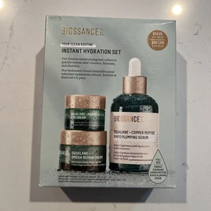 Nuevo BIOSSANCE Set de Hidratación Instantánea Tamaño Completo Suero Rellenador, Crema para Ojos - Imagen 1 de 1