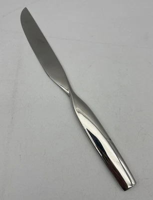 CUCHILLO DE CENA INDIVIDUAL SASAKI Ward Bennett doble hélice de acero inoxidable cubiertos Foto 1 de 4