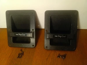 Manijas de cabina de altavoz IMG StageLine + Par de tornillos - Montado en hueco de alta resistencia  - Imagen 1 de 8