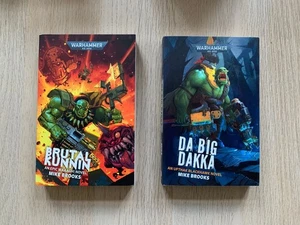 Brutal Kunnin + Da Big Dakka | Mike Brooks | Black Library | Warhammer 40k | Ork - Imagen 1 de 1