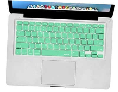  Hebrew Israel Language Mint Green Color Silicone Keyboard Skin Cover for 2015  - Image 1 of 4