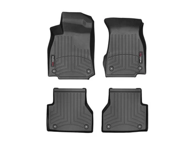 Forros de piso WeatherTech ajuste personalizado para A7/A6 - 1ª e 2ª fileiras - Imagem 1 de 4