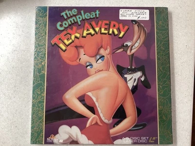 The Compleat Tex Avery 9hr 1942-55 RARE 5 LaserDisc LD Box Cartoon 1992 New - Image 1 of 2