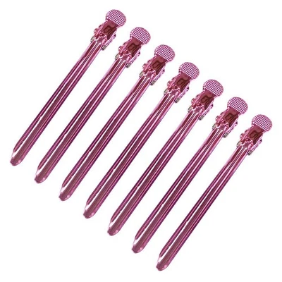  12 Pcs Professional Hair Clip Set Hairdressing Clamps Dying Clips - Image 1 of 4