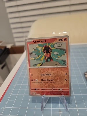 Charcadet #033/191 SV:08 Surging Sparks Reverse Holo Common - Pokemon Cards  - Image 1 of 2