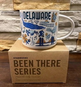 Taza de café Starbucks Delaware serie Been There, 14 oz., 414 ml, 2022 - Imagen 1 de 6