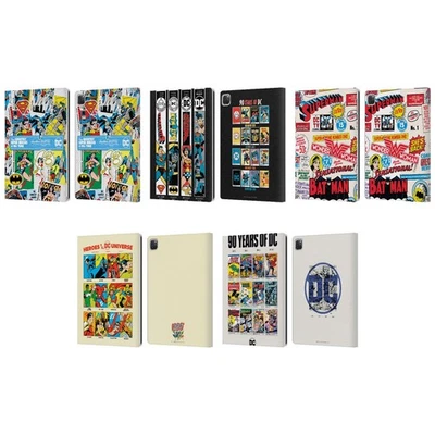 JUSTICE LEAGUE DC COMICS 90 ANIVERSARIO ESTUCHE DE LIBRO DE CUERO PARA APPLE iPAD Foto 1 de 4
