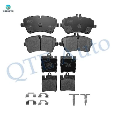 Juego de 8 pastillas de freno delanteras-traseras cerámicas para Mercedes-Benz C280 4Matic 2006 2007 Foto 1 de 4