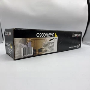 Lexmark C930H2YG Oryginalny żółty toner C930/C935/C935DTN/C935HDN - Zdjęcie 1 z 7