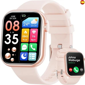Hwagol Reloj Inteligente Mujer Hombre, 1.85" HD Smartwatch Mujer con Bluetooth - Imagen 1 de 7