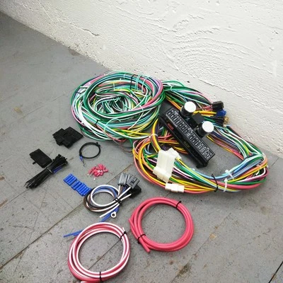 Kit de actualización de arnés de cables Chrysler 1955-1958 se adapta a bloque de fusibles indoloro nuevo MO Foto 1 de 4