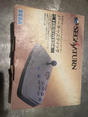 Sega Saturn Virtua Stick HSS-0104 Controller boxted joystick japan ver [ Good ] - Image 1 of 4