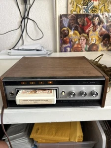 Vintage Ross RE-3430 Solid State Stereo 8 Track Player Tested - Picture 1 of 1