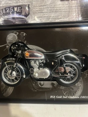Minichamps BSA Gold Star Clubman DBD34 Classic Bike Series Motorcycle 1:12 Scale - Image 1 of 4