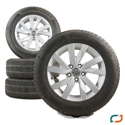 Original VW Passat 3G B8 Aragon Winterräder Winterreifen 16 Zoll 215/60R16 95H - Bild 1 von 4