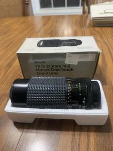 Sears Canon 70-210mm f4 Zoom Lens (NIB) In Original Box. Made in Korea - Picture 1 of 13