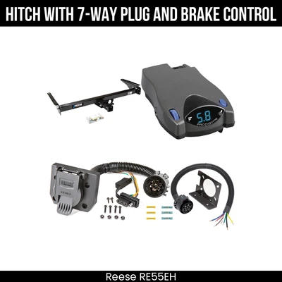 Control de freno de cableado Reese Tow PKG para 93-98 Toyota T-100 33022 5.000 lb clase 3 Foto 1 de 4