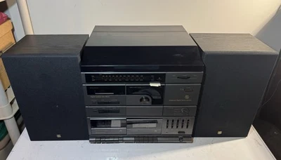 Vintage General Electric CS3000 Record Player, CD & Cassette Player Stereo *READ - Image 1 of 4