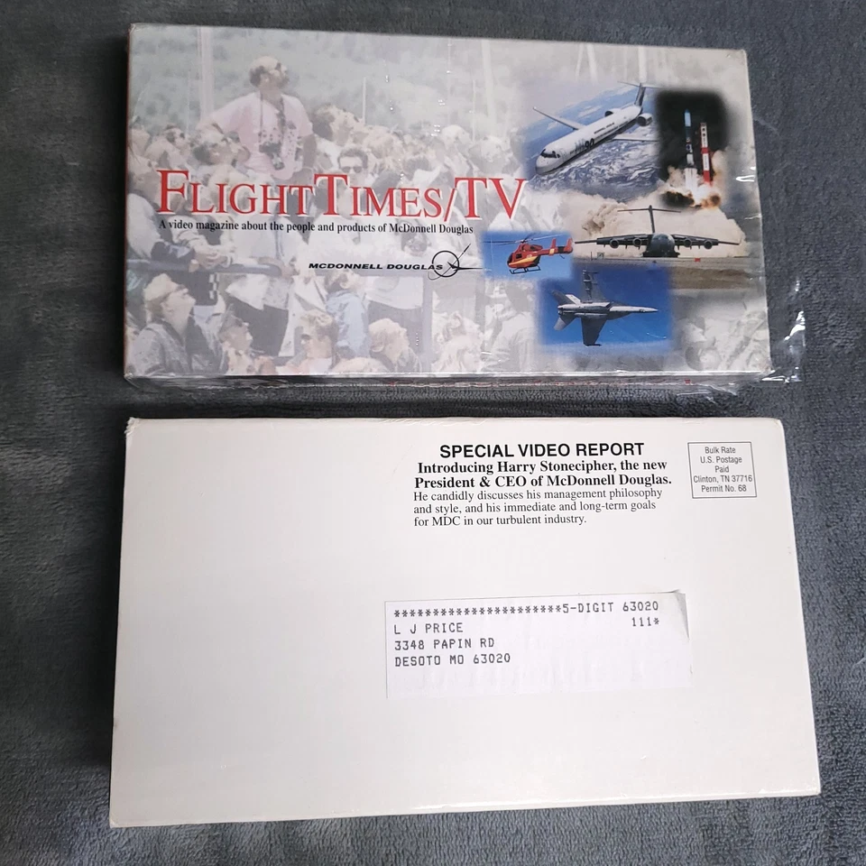 Flight Times TV McDonnell Douglas VHS Magazine No. 5 + Special Video Report - Image 1 of 4