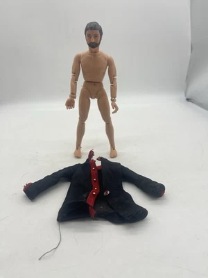 Boneco de ação vintage 1971 Mego Action Jackson articulado com barba e jaqueta - Imagem 1 de 4